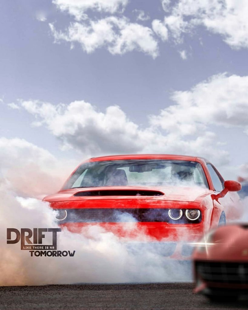 Smoke Car PicsArt Background Free Stock Image