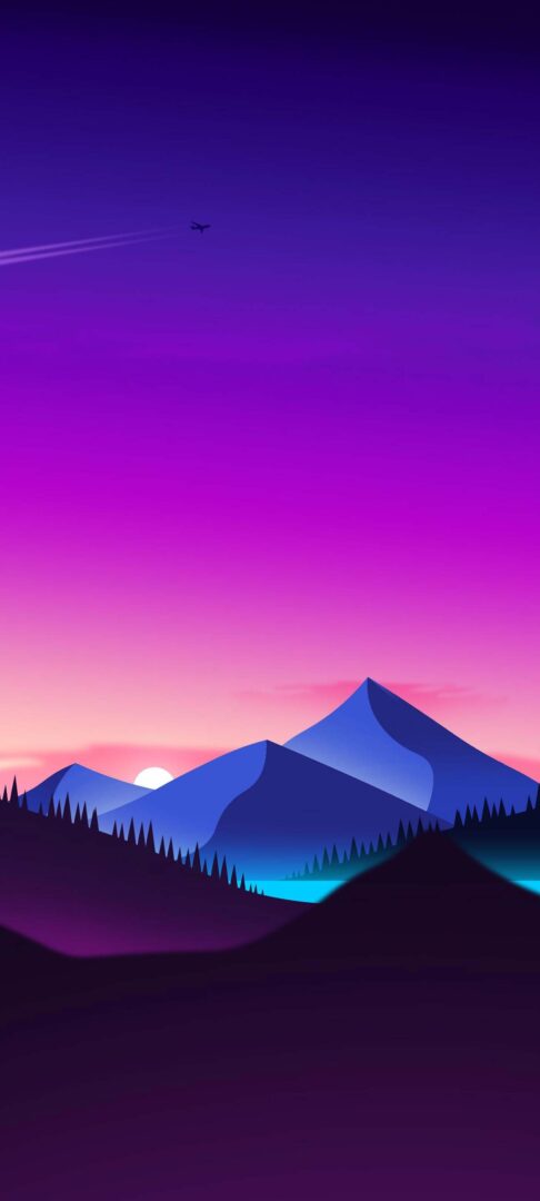 New Beautiful Sunset Artistic iPhone Wallpaper Full HD Image