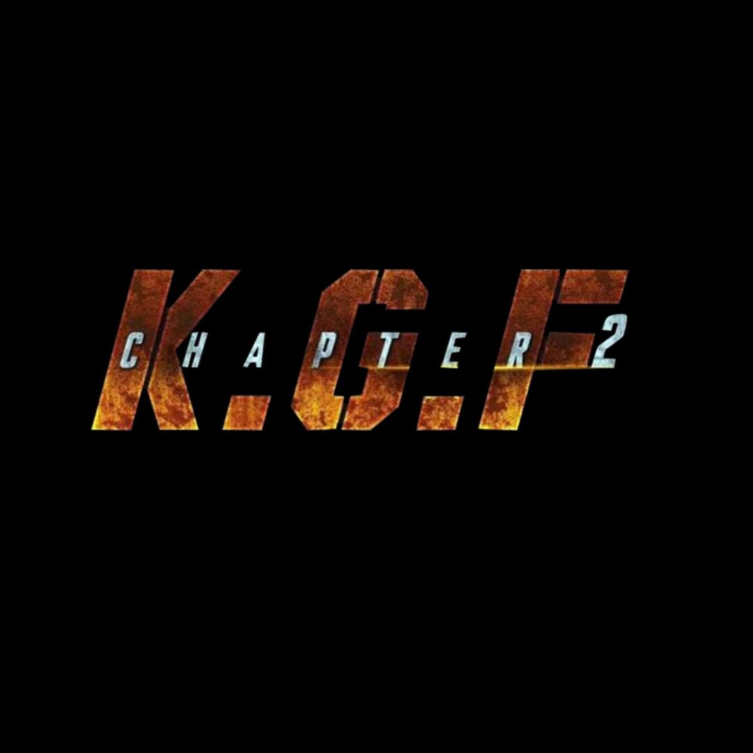 KGF 2 Movie Text PNG Transparent Font